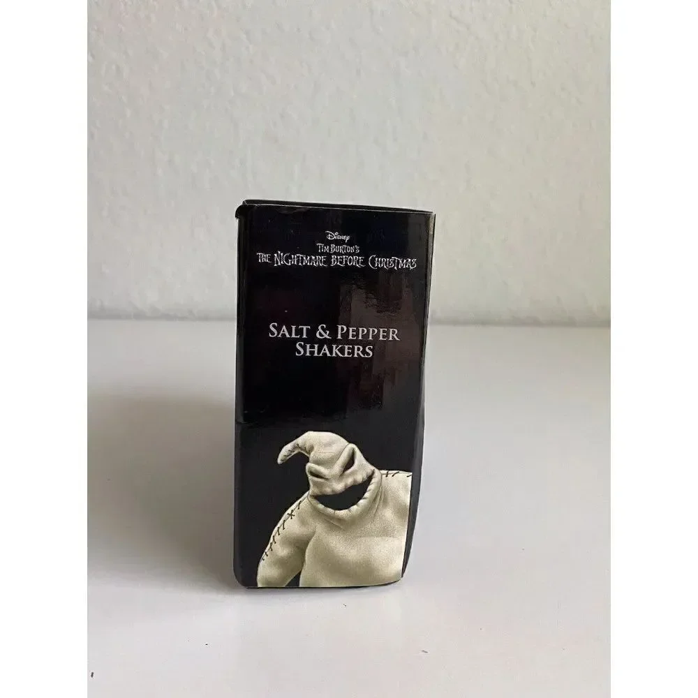 Disney The Nightmare‎ Before Christmas Salt & Pepper Shakers Jack Sally NEW